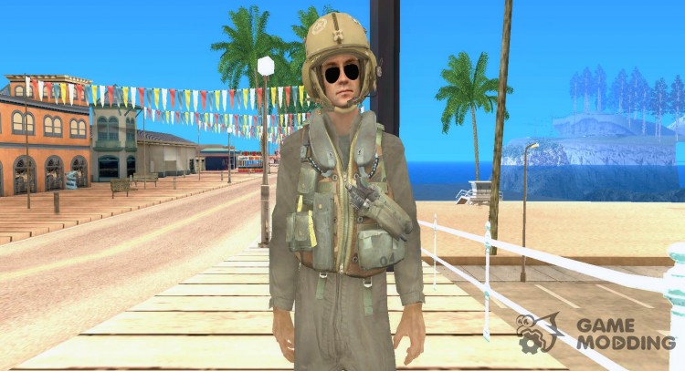 Pilot from COD4 for GTA San Andreas