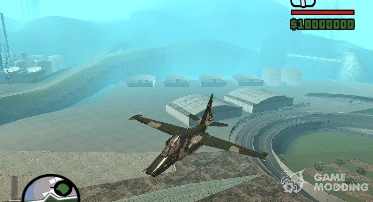 El su-39 para GTA San Andreas