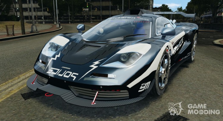 Policía de élite de McLaren F1 [ELS] para GTA 4