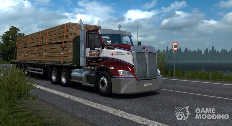 Kenworth T610 para Euro Truck Simulator 2