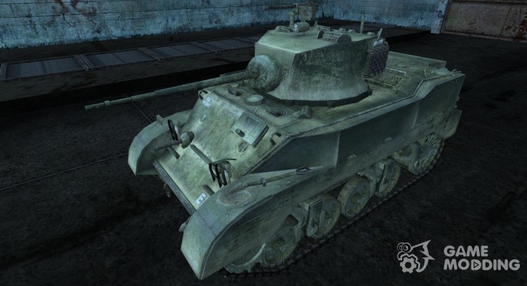Skin for M5 Stuart for World Of Tanks