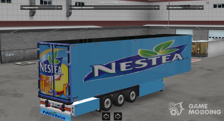 Nestea Trailer for Euro Truck Simulator 2