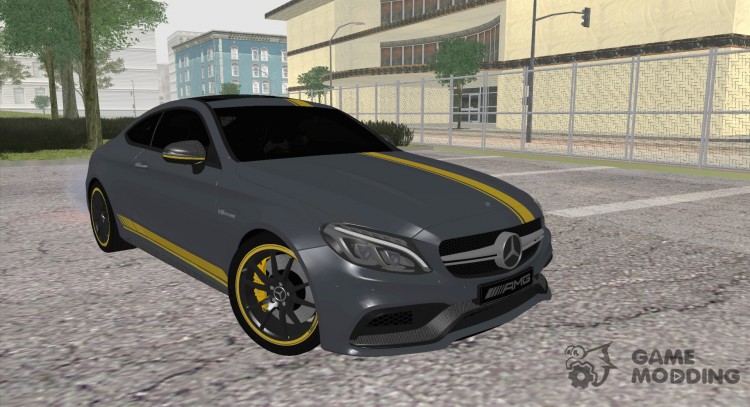 Mercedes-Benz C63S AMG Coupe 2016 Edition 1 for GTA San Andreas