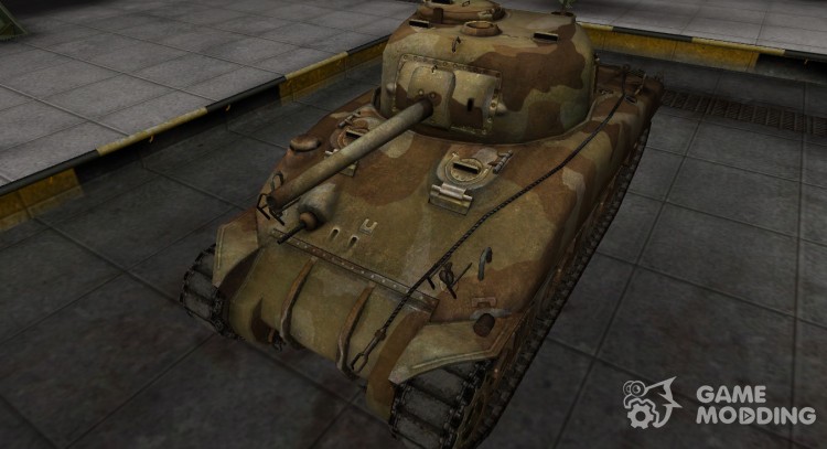 Americano tanque M4 Sherman para World Of Tanks