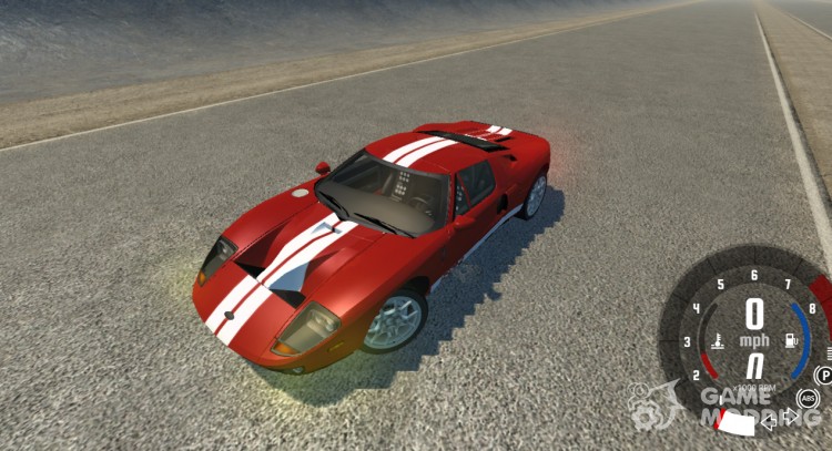 Ford GT 2005 для BeamNG.Drive