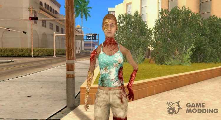 Зомби из Resident evil для GTA San Andreas