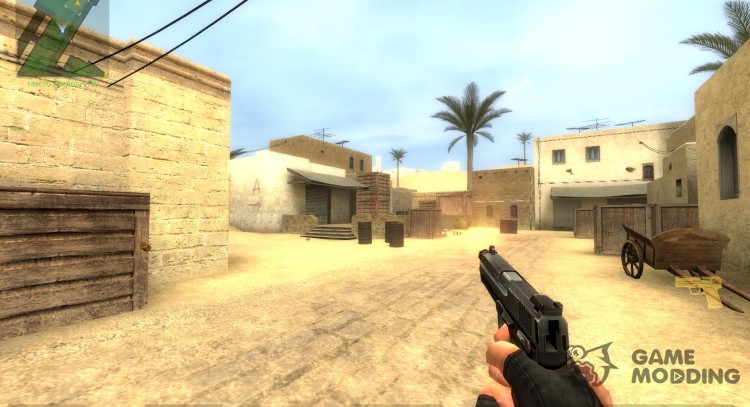 CSS USP retextured for Counter-Strike Source
