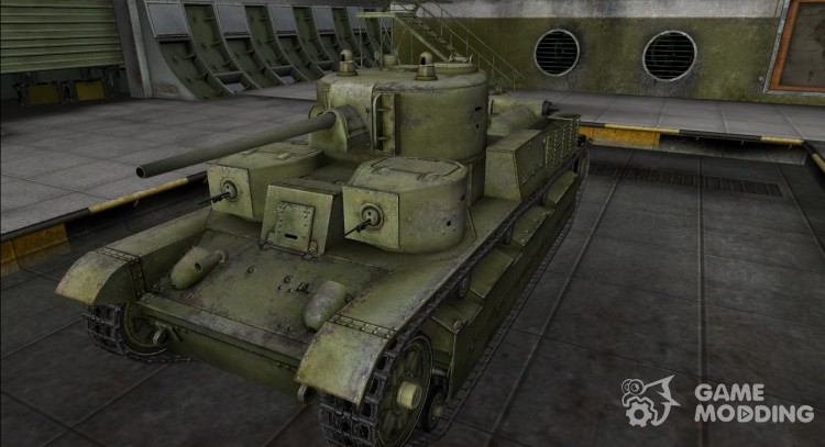 Remodelación de la t-28 para World Of Tanks