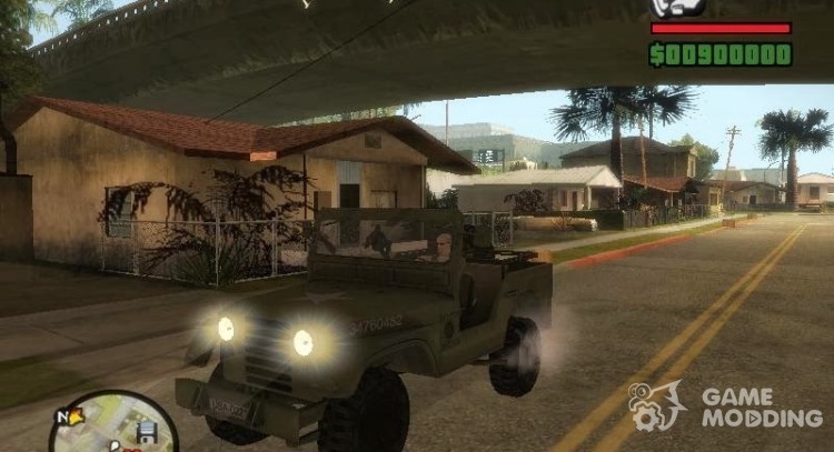 Jeep из The Bureau XCOM Declassified для GTA San Andreas