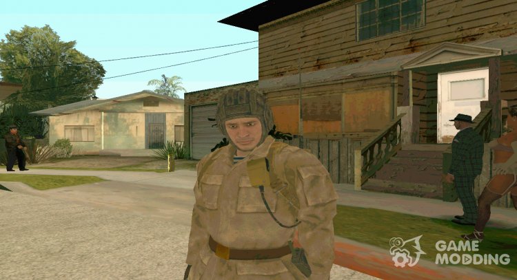 Советский солдат для GTA San Andreas