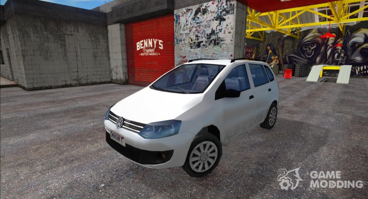 Volkswagen SpaceFox 2014 (SA Style) для GTA San Andreas
