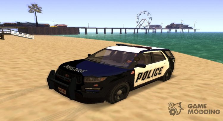 GTA V Vapid Police Cruiser Utility V3 for GTA San Andreas