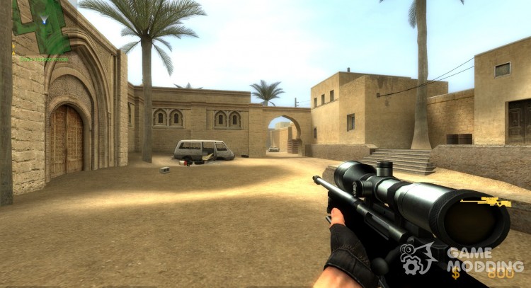 Black_Silver_AWP for Counter-Strike Source
