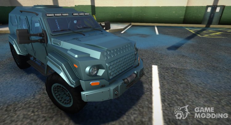 Terradyne Armored Vehicles Gurkha LAPV для GTA San Andreas