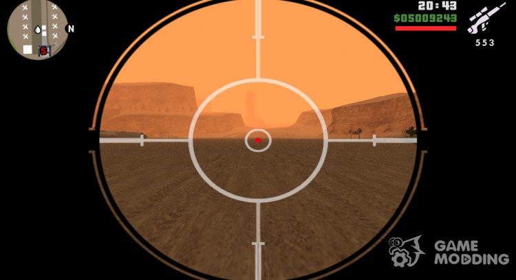 HD иконки оружия из GTA SA Mobile для GTA San Andreas