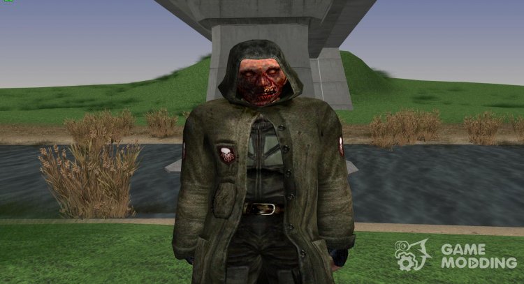 A member of the group Dark stalkers from S. T. A. L. K. E. R V. 5 for GTA San Andreas