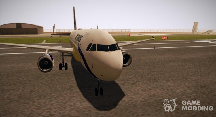 El Airbus A320-200 Jet Airways para GTA San Andreas