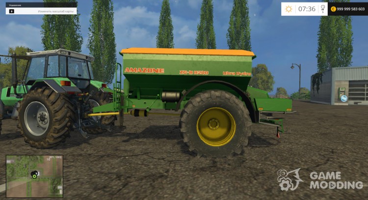 Amazone ZGB 8200 v2.0 для Farming Simulator 2015