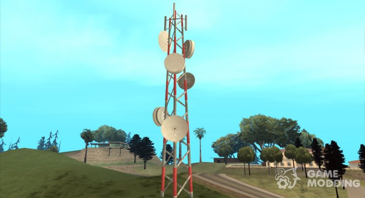 HD Radio Tower для GTA San Andreas