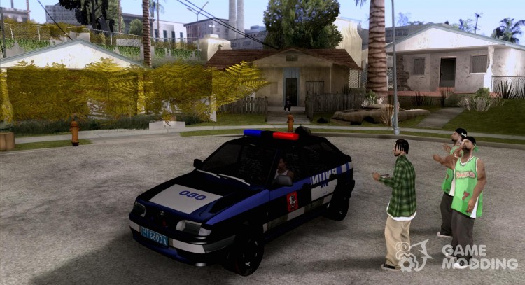 Policía PSB Vaz 2114 para GTA San Andreas