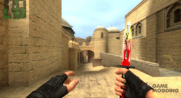 Dragon Knife for Counter-Strike Source