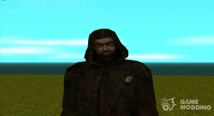 A member of the group Harbingers of Ejection in a raincoat from S.T.A.L.K.E.R v.5 for GTA San Andreas