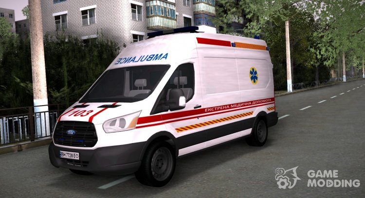 Ford Transit Екстрена Медична Допомога для GTA San Andreas
