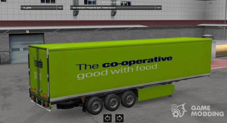 Coop trailer for Euro Truck Simulator 2