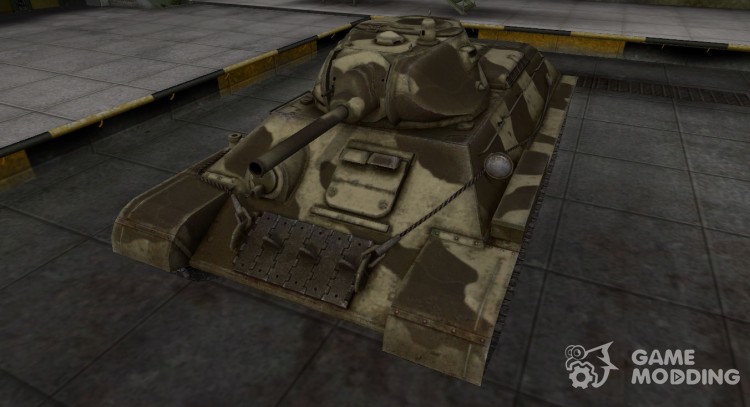 El desierto de skin para el T-34 para World Of Tanks