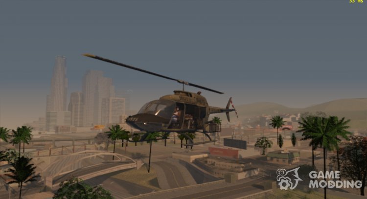 Bell OH-58A Kiowa para GTA San Andreas