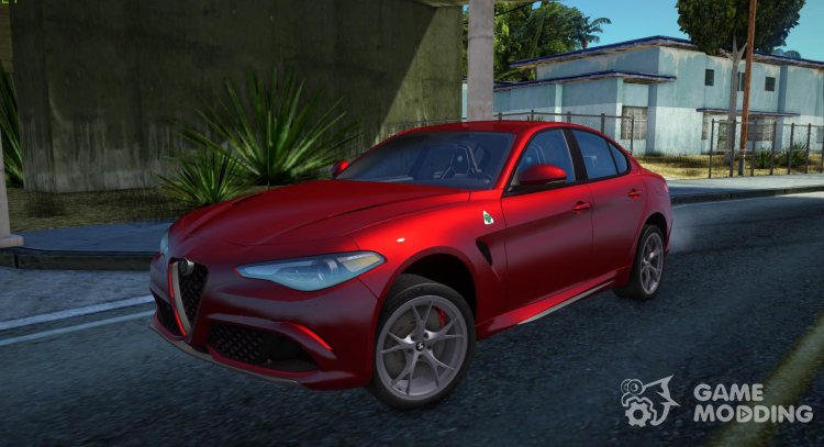 Alfa Romeo Giulia Quadrifoglio para GTA San Andreas