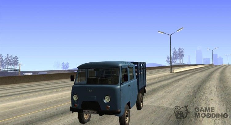 UAZ con Trampilla elevadora para GTA San Andreas