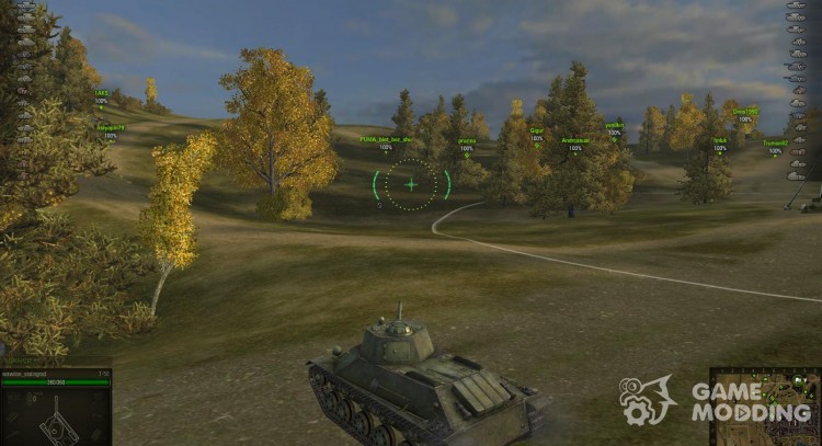 Vista Arcade ZX Lite para World Of Tanks