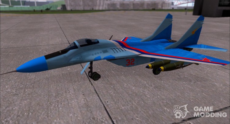 MIG-29 Russian Falcon for GTA San Andreas