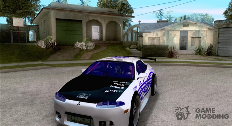 Calle de Mitsubishi Eclipse tuning para GTA San Andreas