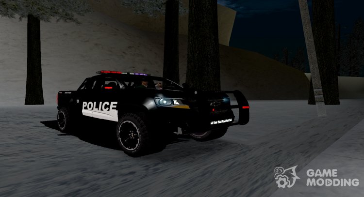 Lazer ZR1 Chevrolet Police Interceptor for GTA San Andreas