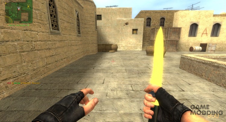 Золотой нож для Counter-Strike Source