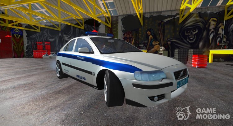 Volvo S60 R Полиция Нижегородской Области для GTA San Andreas