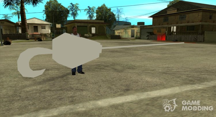 Гигантский крюк из Teenage Mutant Ninja Turtles (2003) для GTA San Andreas