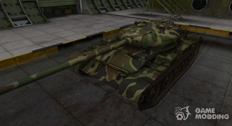Skin for SOVIET t-54 tank for World Of Tanks