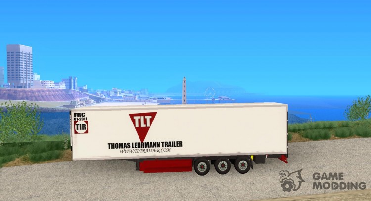 Refrigerator trailer for GTA San Andreas