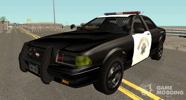 SAHP Vapid Stainer Police GTA V for GTA San Andreas