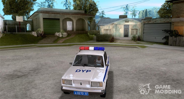Policía de DYP 2107 para GTA San Andreas