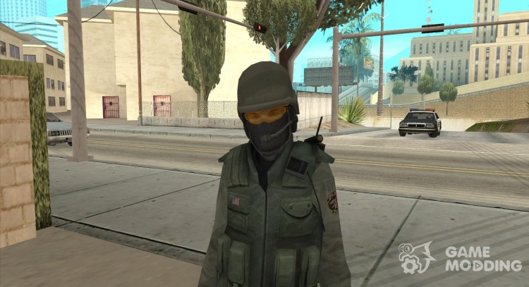 A. R. M. Y piel piel militar para GTA San Andreas