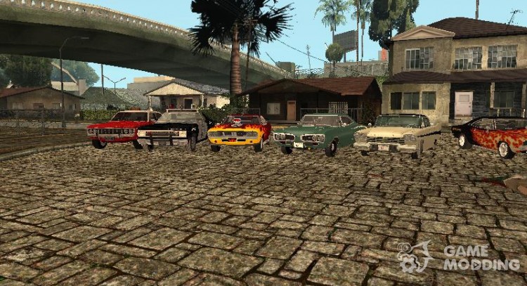 Пак Muscle Cars для GTA San Andreas