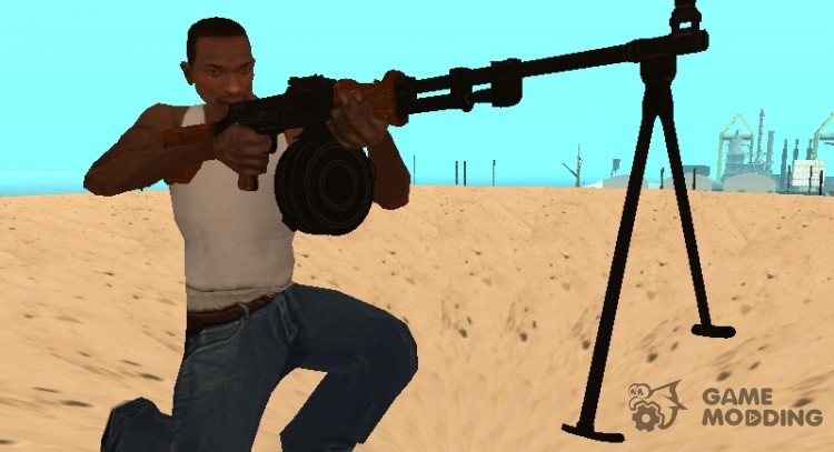 RPD Light Machine Gun для GTA San Andreas