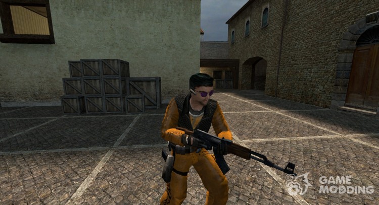 Escaped Prisoner L33T Skin for Counter-Strike Source