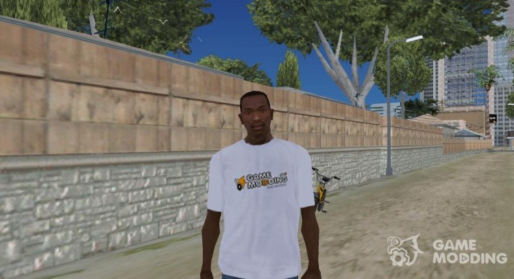 Фирменная футболка Gamemodding.net v2 для GTA San Andreas