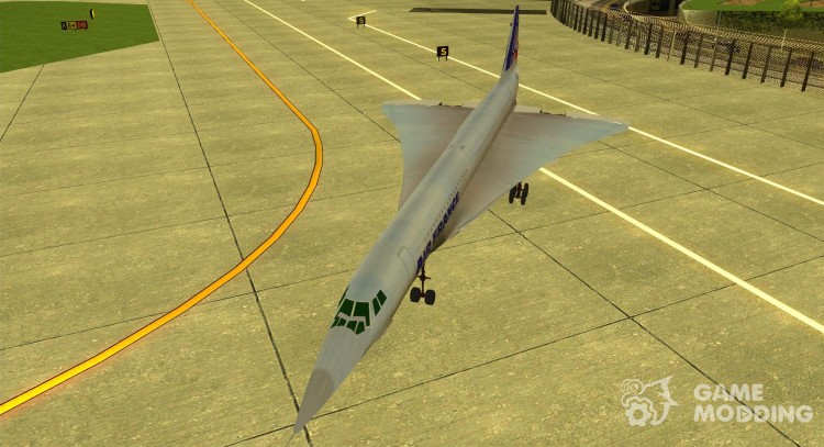 Concorde de Air France para GTA San Andreas