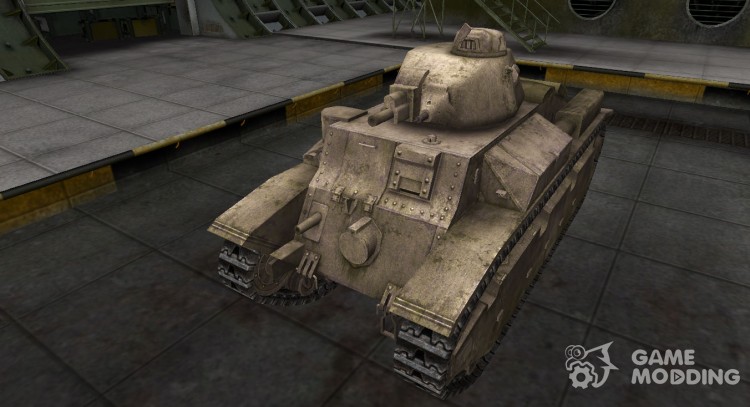 A deserted French skin for D2 for World Of Tanks